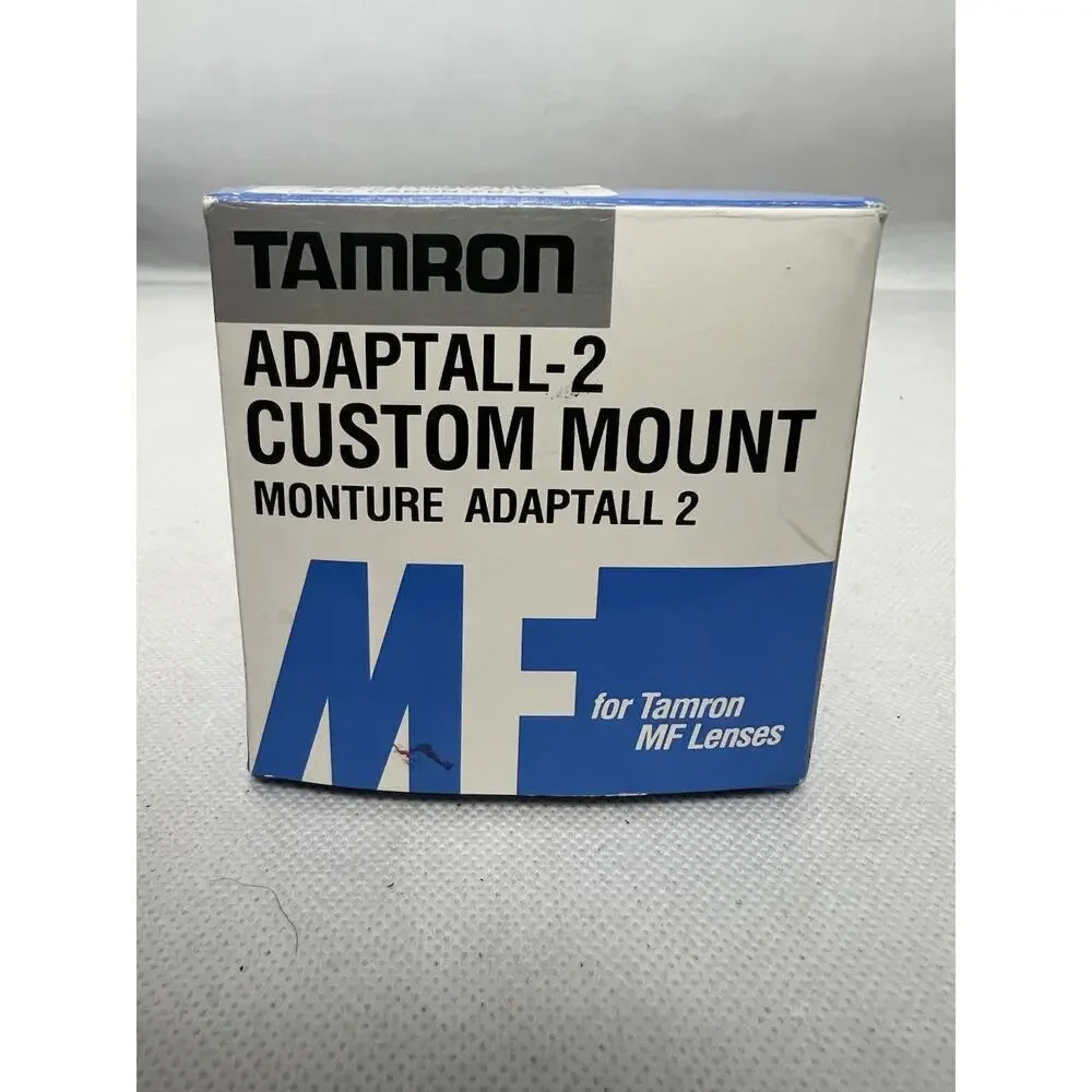 Tamron Adaptall-2 Custom Mount Adapter Minolta AF Cameras with Instructions
